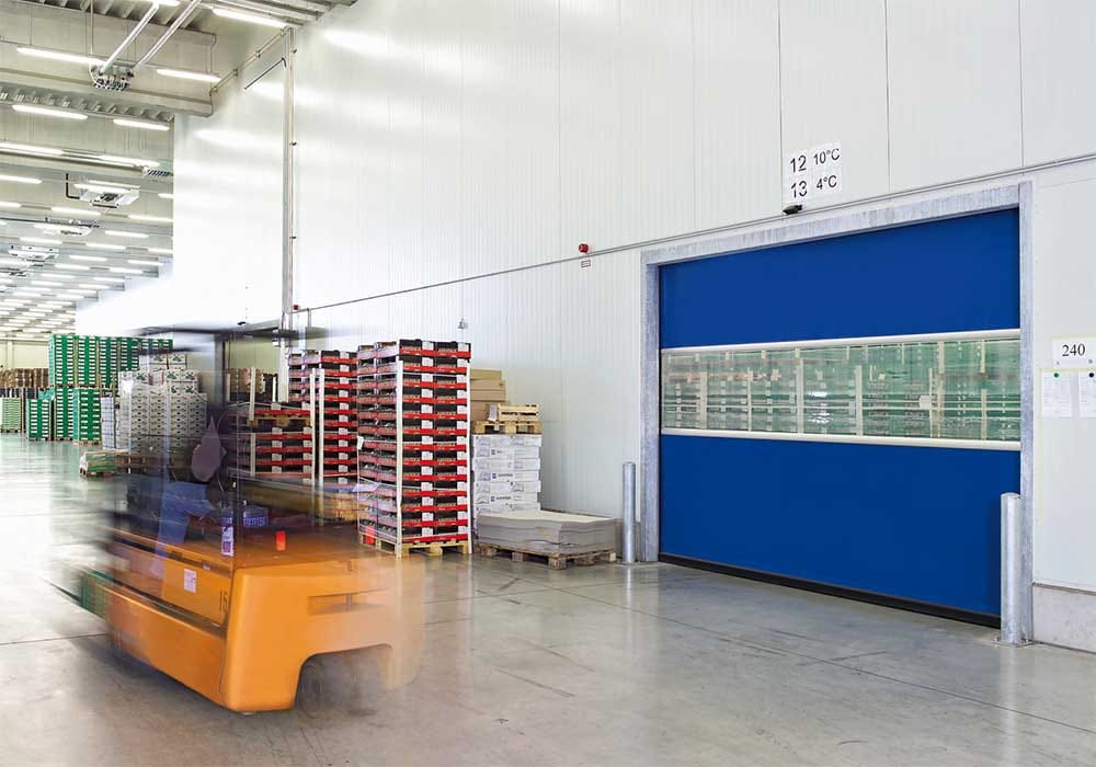 Hörmann Schnelllauftor HS 5015 für Lebensmittel- und Reinraum-Anwendungen